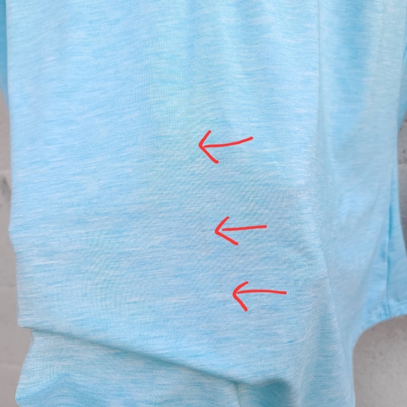 SIMMS | Women's Drifter Tech Henley in Turquoise Size Small - Picture 6 of 16